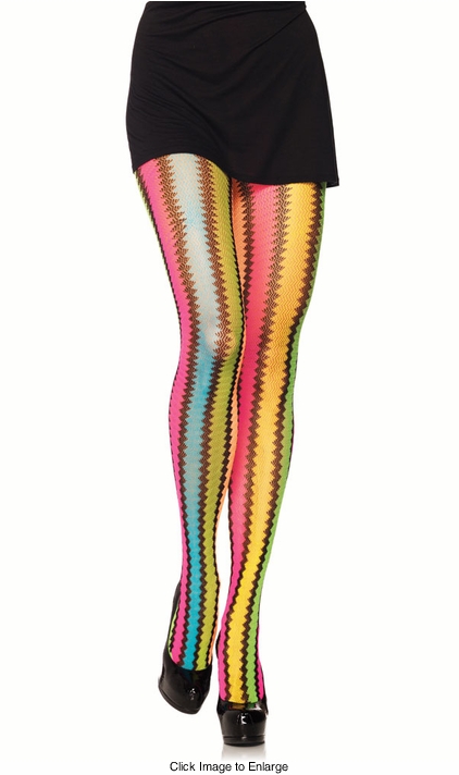 Crochet Stripe Pantyhose