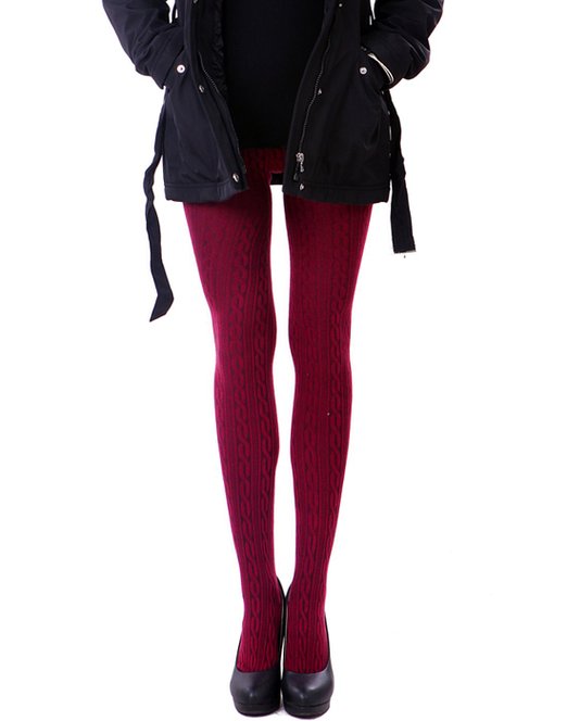 HDE Women's Cotton Spandex Knit Tights Winter Leggings