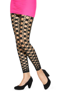 Hue Designed by Emilio Cavallini Geo Net Tights