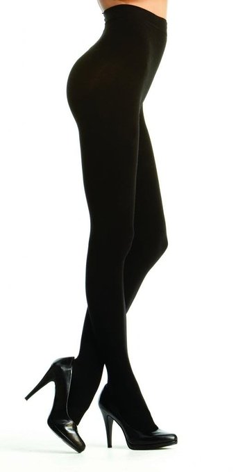 MeMoi Women's Completely Opaque Control Top Tights