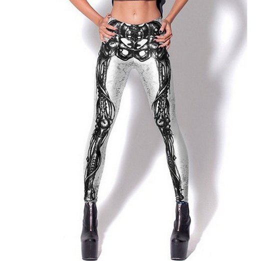 Pink Wind Ladies Sexy Galaxy Space Print Leggings Pant Stretch Tights