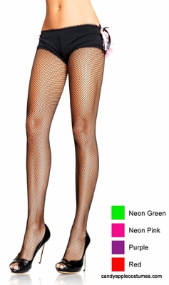 Plus Size Fishnet Pantyhose - More Colors